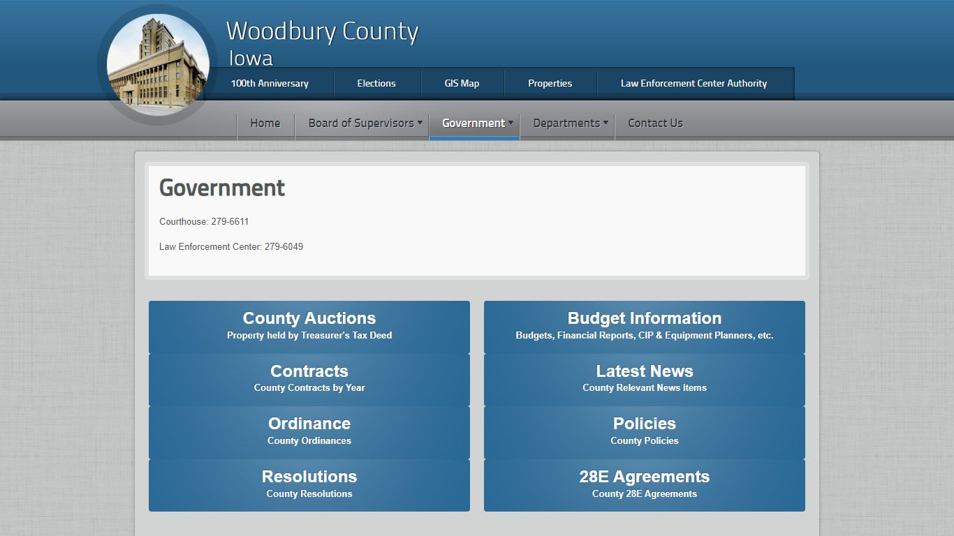 What is the Woodbury County Clerk of Courts phone number? - Woodbury ...